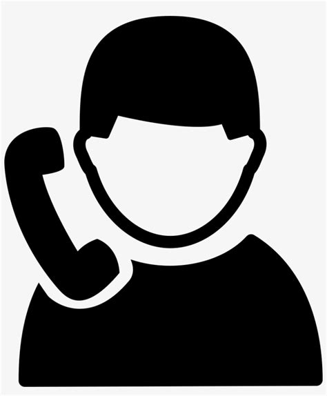 Clipart Resolution 842980 Person Calling Icon Transparent Png