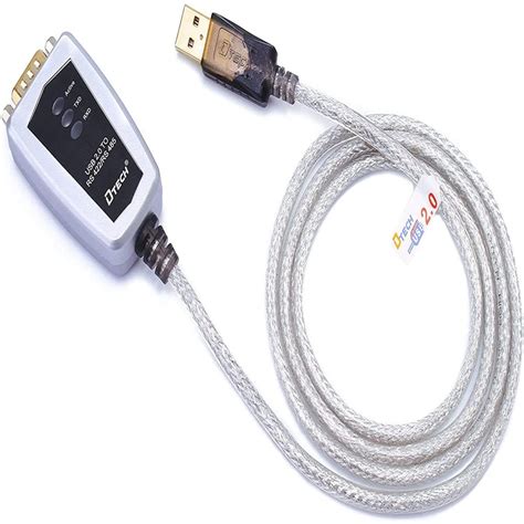 DTECH 1 5ft USB To RS422 RS485 Serial Port Converter Adapter Cable With