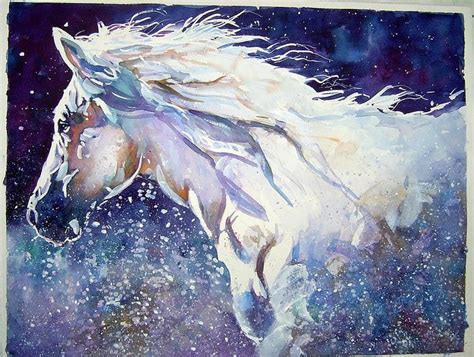 Pin By Rany Melad On New Watercolor Horse Horse Painting Horses