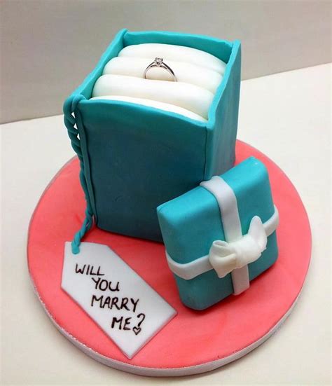 Proposal Cake Decorated Cake By Sarah Poole Cakesdecor