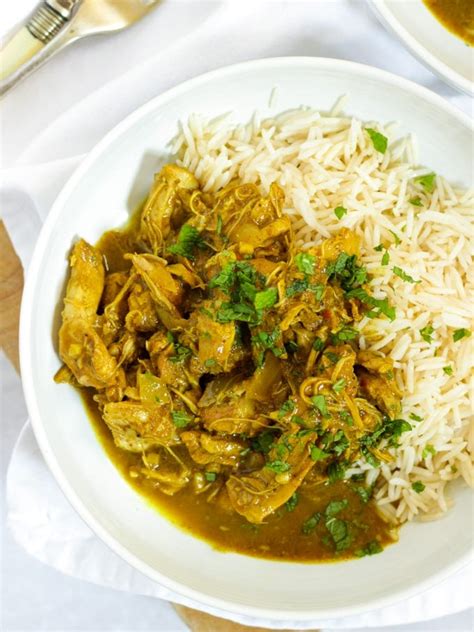 Slow Cook Recipe Chicken Curry Delicious And Spicy Chicken Crockpot