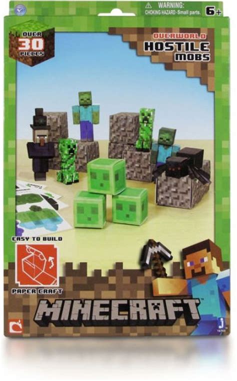 Minecraft Papercraft Hostile Mobs