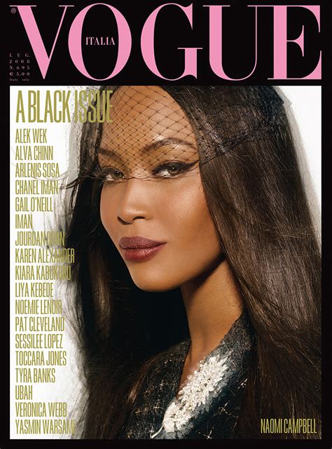 Vogues Covers Naomi Campbell