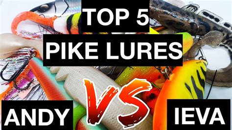 Our Top 5 Pike Lures Youtube