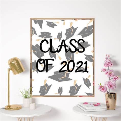Maybe you would like to learn more about one of these? Class of 2021 quote Graduation print Class of 2021 wall ...