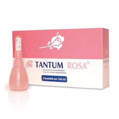 Tantum Rosa 140ml x 5 sztuk cena opinie dawkowanie skład i Apteka pl