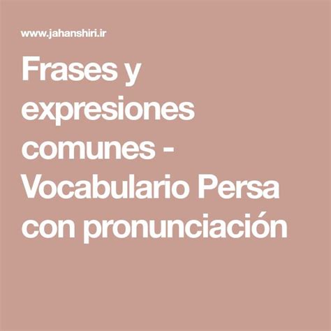 La educación en este país es gratuita y obligatoria entre los 6 y los 16 años. Frases y expresiones comunes en 2020 | Persa, Idioma persa ...