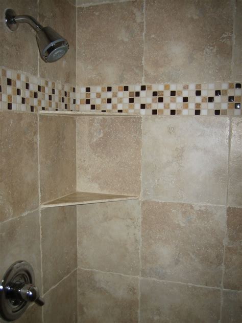 Bathroom Shower Tile Ideas Brown Fivoid