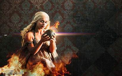 Daenerys Targaryen Thrones Wallpapers Westeros Khaleesi Dragon