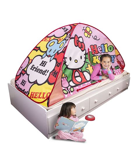 10 best hello kitty beds of april 2021. Hello Kitty Light-Up Bed Tent | Bed tent, Hello kitty bed ...