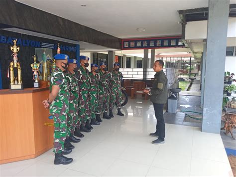 Danyonpom 1 Marinir Lepas Prajuritnya Jalani Seleksi Diktukba Angkatan