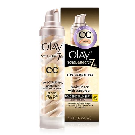 Olay Total Effects Tone Correcting Cc Cream With Spf 15 Reviews In Cc