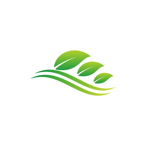 Nature Leaf Logo Design Vector Illustration Icon Element 610021 Vector