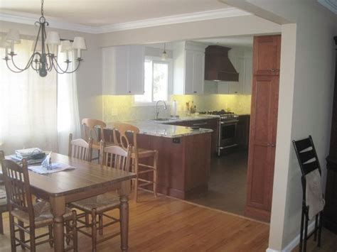 Knock Through Kitchen Dining Room Before And After