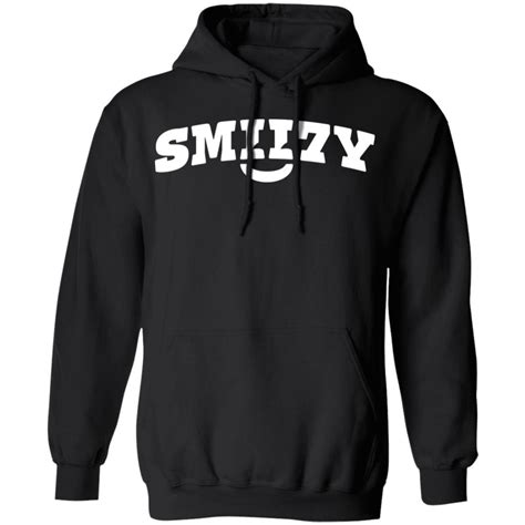 Smii7y Logo Hoodie Black T Shirt Cotenis