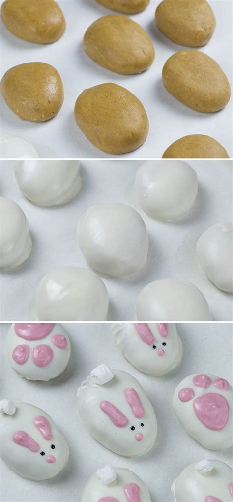 White Chocolate Easter Bunnies Easy Easter Dessert