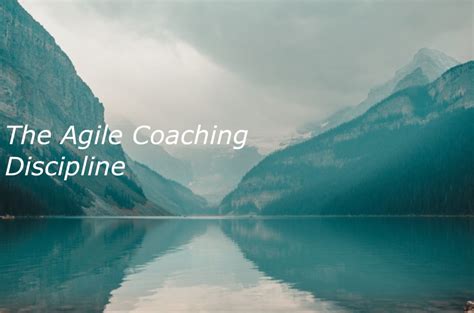 Agile Coaching Workshop The Agile Coaching Discipline Zenagile