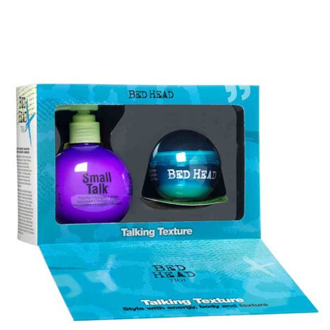 Tigi Bed Head Talking Texture Gift Set Products Free Shipping