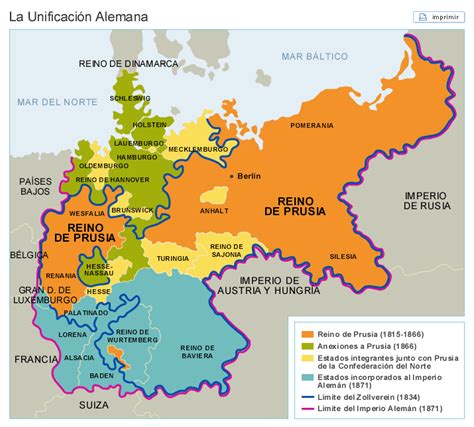 Poco antes, alemania hizo un. Esperando a Clío: Unificación Italiana y unificación alemana