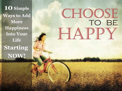 10 Simple Ways To Be Happier