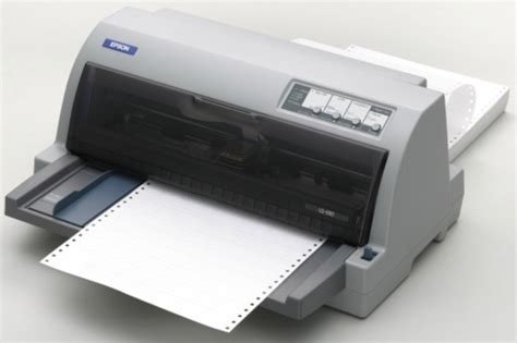 This flexible and compact printer can easily handle cut sheets. Epson LQ-690 A4 Mono Dot Matrix Printer - C11CA13051