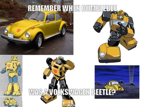 Bumblebee In The Old Days 9gag