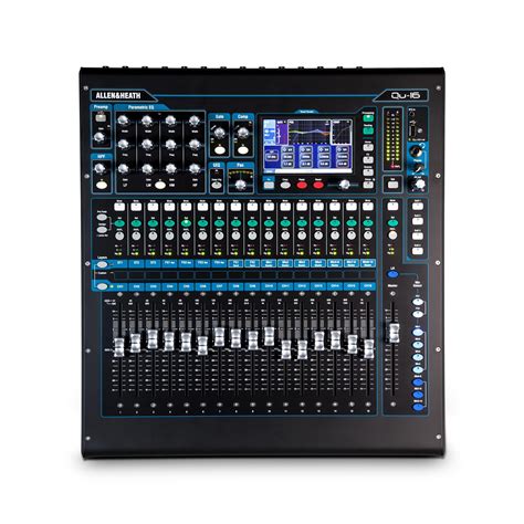 Allen And Heath Qu 16c Sixteen Channel Digital Mixing Console Chrome