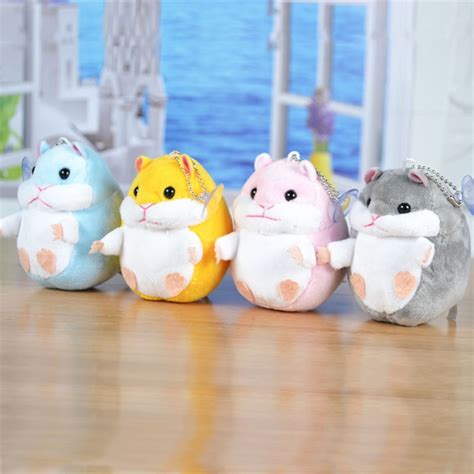Cute Plush Hanging Ornament Little Hamster In Stuffed And Plush Animals