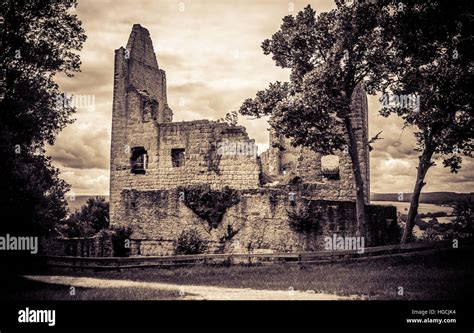 Old Castle Ruin Stock Photo Alamy