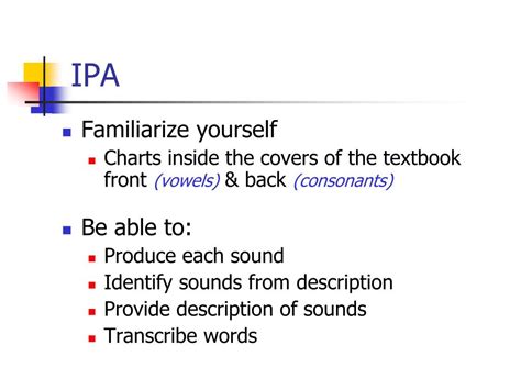 Do they have anything to do with the.cfi statements (such as.cfi_startproc,.cfi_endproc,.cfi_offset,.cfi_def_cfa_offset,.cfi_personality and.cfi_lsda) in gnu assembly code? PPT - Phonetics… Sound Principles PowerPoint Presentation ...