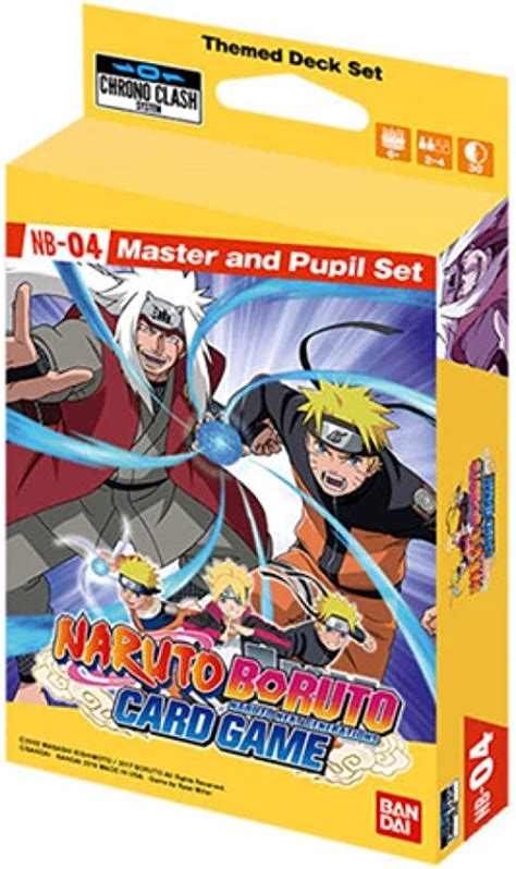 Naruto Cg Expansion Deck Set Nb04 Master And Student Set Uk