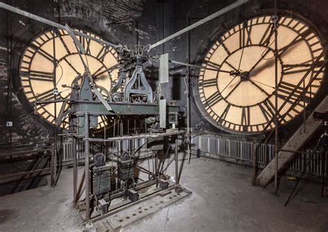 Playing Card Factory Clock Tower Clock Mechanism At The Pl Flickr
