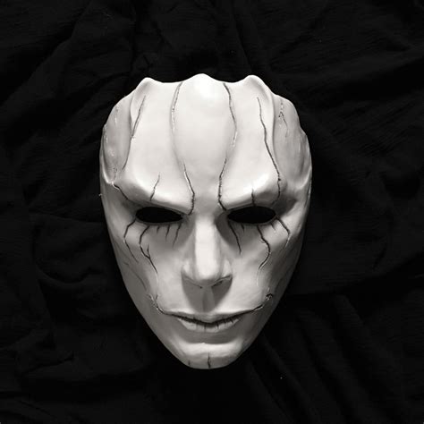 Porcelain Version 2 Resin Cast Mask Mascaras Dibujo Máscaras De