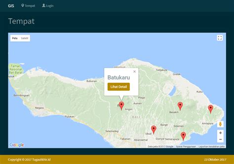 Source Code Sistem Informasi Geografis Php Tugasakhir Id