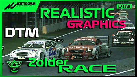 Assetto Corsa Realistic Graphics Dtm Race In Zolder Csp