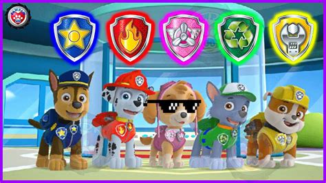 Paw Patrol Mighty Pups Save Adventure Bay Chase Marshall Rubble