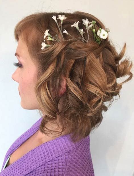 31 Wedding Hairstyles For Short To Mid Length Hair Page 3 Of 3 Stayglam