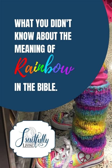 What Is The Meaning Of Rainbow In The Bible • Fruitfully Living Women