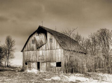 Old Barn Photograph By Hw Kateley Fine Art America