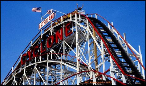 Cyclone Roller Coaster Roller Coaster Coney Island Places Ive Been