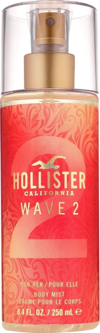 Hollister Wave 2 For Her Perfumed Body Mist Spray 250 Ml Vmd