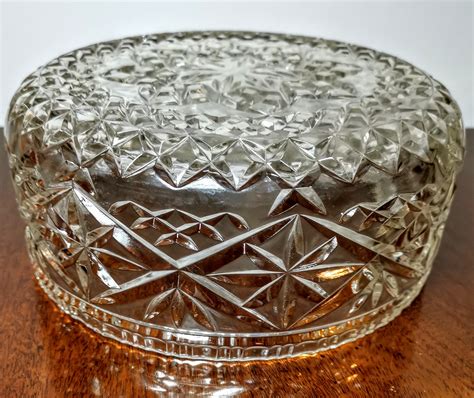 Pair Of Antique Crystal Fruit Bowls Heritage Antiques