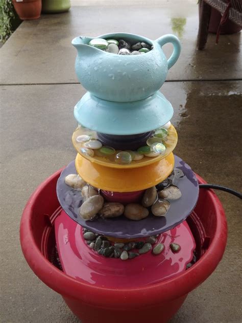 Diy Container Fountains Diy Water Fountain Using Terracotta Pots And