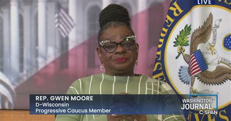 Washington Journal Rep Gwen Moore On Government Funding And Us
