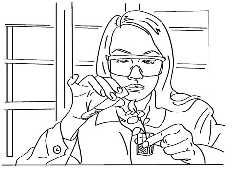 science lab coloring pages coloring home