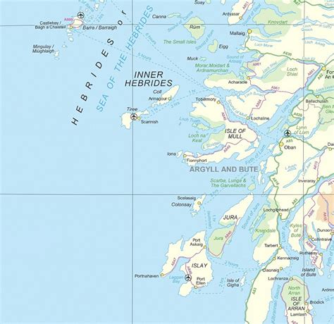 Interactive Map Of The Southern Hebrides