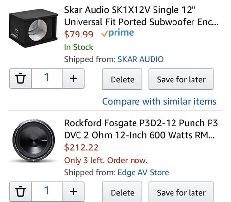 Subwoofer Upgrade How Does My Cart Look Carav