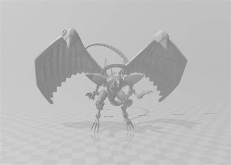 The Winged Dragon Of Ra 3d Model 3d Model 3d Printable Cgtrader