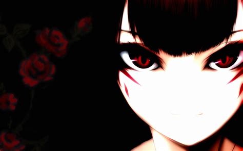 Anime Character Digital Wallpaper Red Eyes Rose Anime Girls Beatmania P Wallpaper