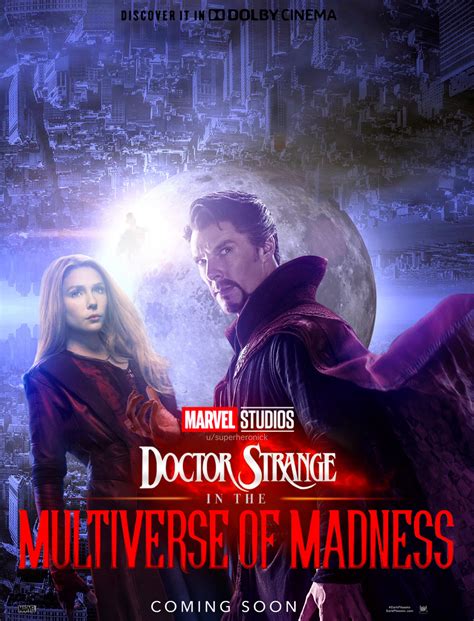 Doctor Strange In The Multiverse Of Madness Poster By Me Rmarvelstudios
